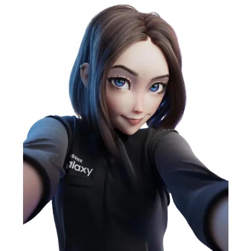 мультфильм cg иллюстрация человеческое лицо