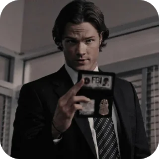 Стикер Sam Winchester • @Earth928B - 5
