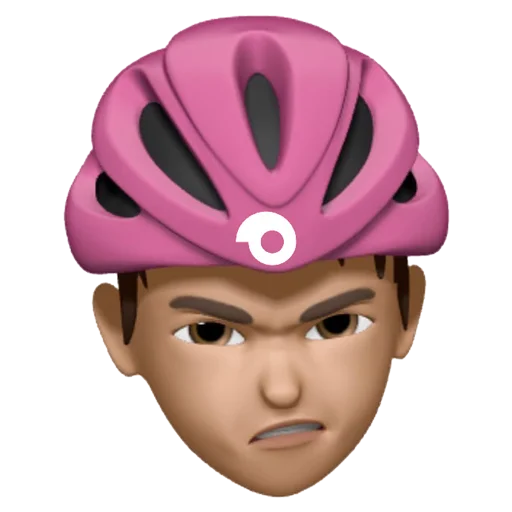 human face bicycle helmet person