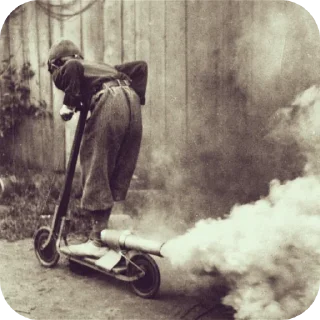 Sticker Самокат 🛴 - 7