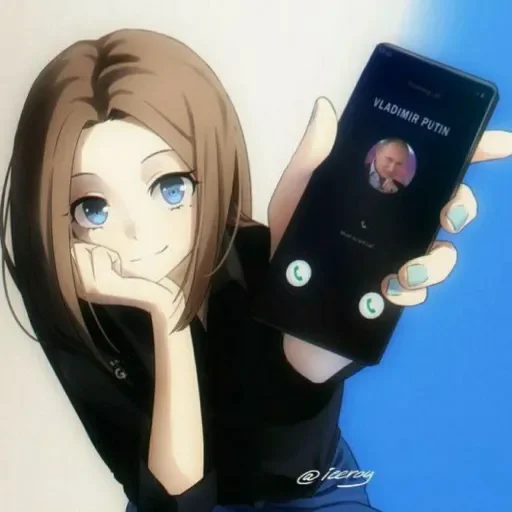 cartoon mobile phone manga