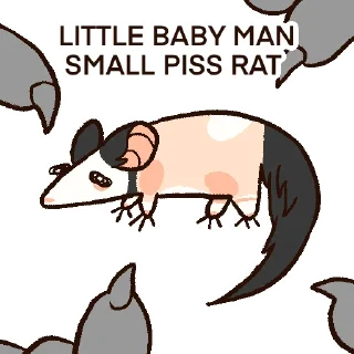 Стикер Sandwich the Rat - 7