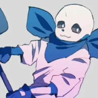 Sticker Blue!Sans [@pivAnSti] - 1