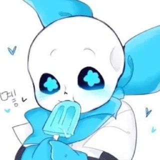 Sticker Blue!Sans [@pivAnSti] - 10