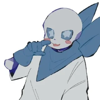 Sticker Blue!Sans [@pivAnSti] - 8