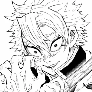 Sticker •Sanemi shinazugawa• - 3