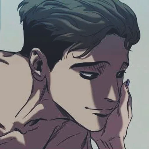 illustration anime human face