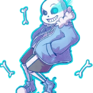 Стикер Санс - 6