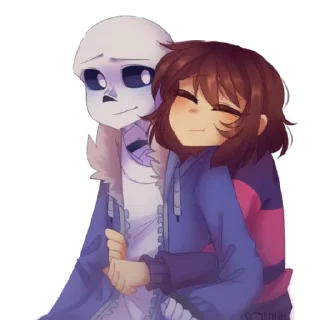 Стикер Санс - 8