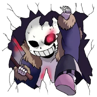 Стикер Санс - 5