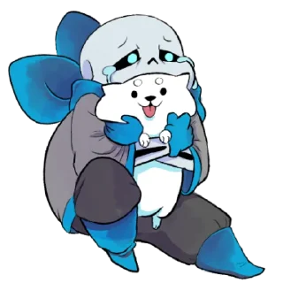 Стикер Санс - 1