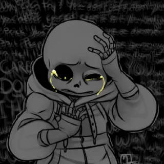 Стикер Санс - 7