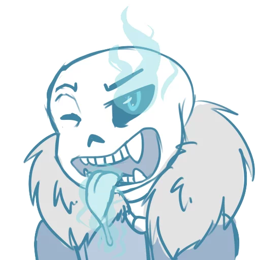 Стикер SansUndertale - 1