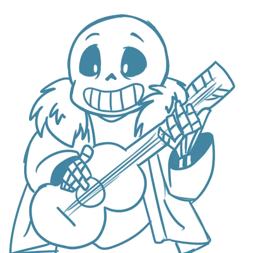 Sticker SansUndertale - 1