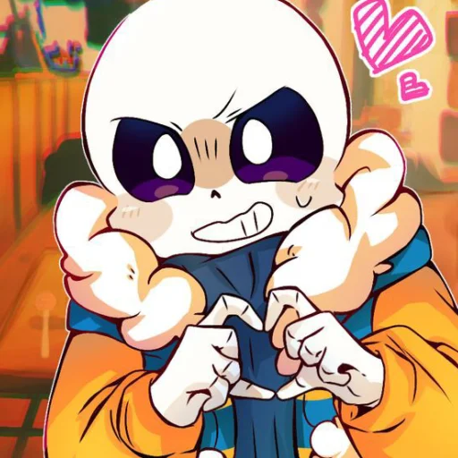 Outertale Sans by : @stickers_undertale - animated cartoon