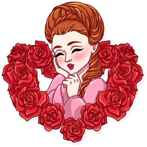 рисование цветок эскиз