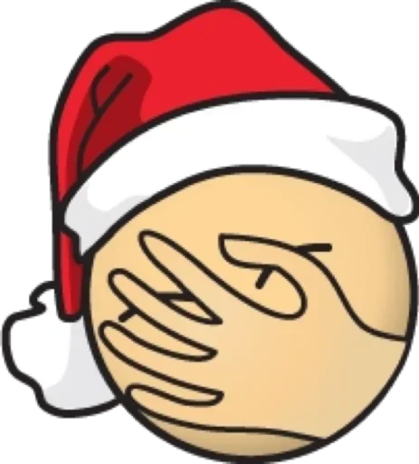 Sticker SantaWolfsLegion - 1