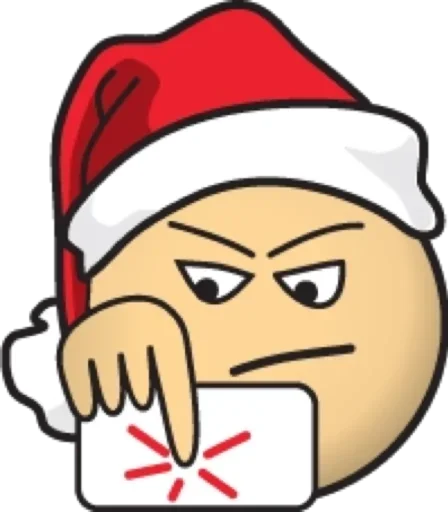 Стикер SantaWolfsLegion - 1