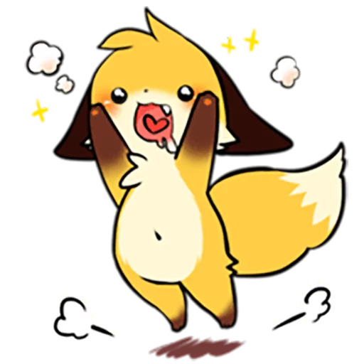 Стикер Sanuki Fox - 11