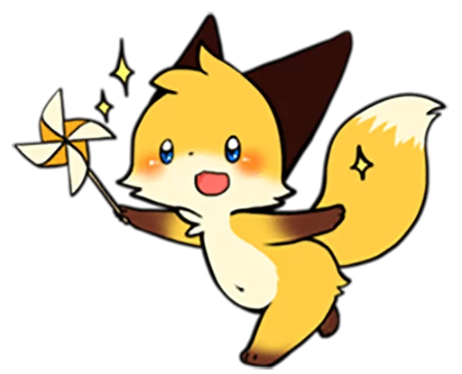 Стикер Sanuki Fox - 6