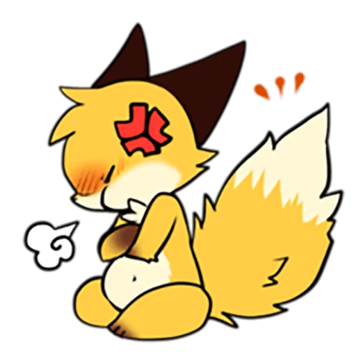 Стикер Sanuki Fox - 2