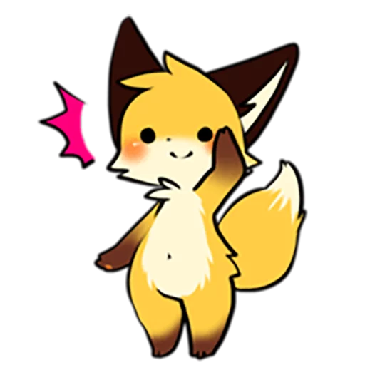 Стикер Sanuki Fox - 0