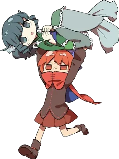 Sticker Sasa Kichi's Touhou - 9