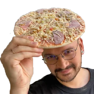 Sticker Саша Павлов в шапке (sic!) - 1