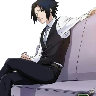 Стикер Саске Учиха - 9