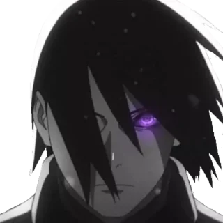 Стикер Саске Учиха - 0