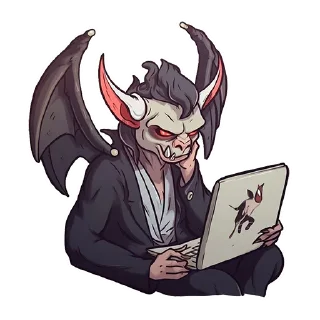 Sticker SatanismCom - 6