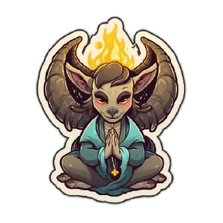 Sticker SatanismCom - 3