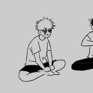 Стикер ⁿଓGojo Gettouଓⁿ - 10