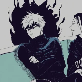 Стикер ⁿଓGojo Gettouଓⁿ - 8