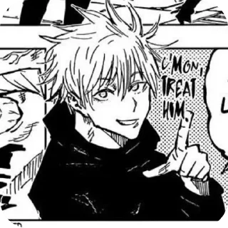 Sticker Satoru Gojo⏤͟͟͞͞☆ - 4