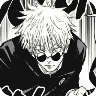 Sticker Satoru Gojo⏤͟͟͞͞☆ - 8