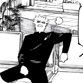 Sticker Satoru Gojo⏤͟͟͞͞☆ - 6