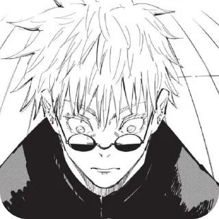 Sticker Satoru Gojo⏤͟͟͞͞☆ - 5