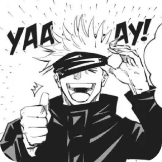 Sticker Satoru Gojo⏤͟͟͞͞☆ - 2