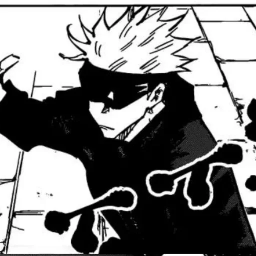 Sticker Satoru_Gojo_Ashkan_manga - 10