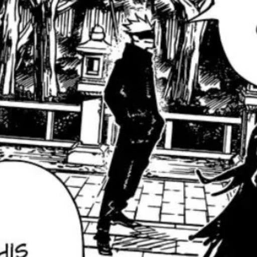 Sticker Satoru_Gojo_Ashkan_manga - 9