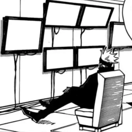 Sticker Satoru_Gojo_Ashkan_manga - 8