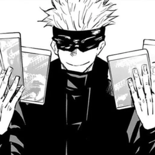 Sticker Satoru_Gojo_Ashkan_manga - 3
