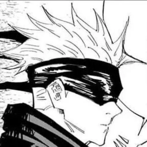 Sticker Satoru_Gojo_Ashkan_manga - 1