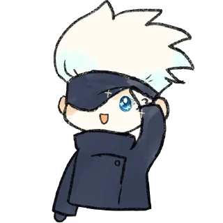 Sticker Satoru Gojo (@TodorokiShouto) - 8