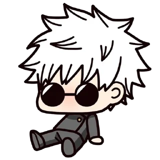 Sticker Satoru Gojo (@TodorokiShouto) - 6