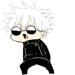 Sticker Satoru Gojo (@TodorokiShouto) - 2