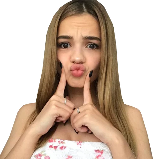 person human face lip