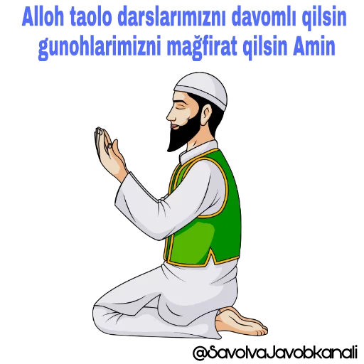 Sticker SavolvaJavobkanali - 1