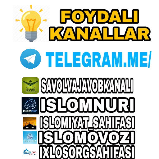 Sticker SavolvaJavobkanali - 1